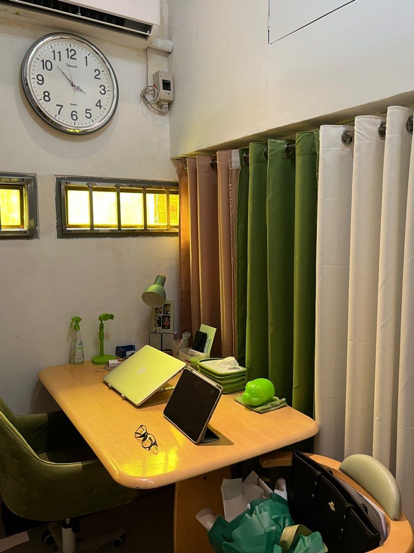 Study Table (Category: Tables & Sets) located in Manila. Submitted by lovedbygabby (Listing ID 1281226635, Image 2). Description: Japan Solid Wood Study Table I also have its chairs for 800 each Dimensions: ~118 cm Length ~ 75 cm Width ~ 68 cm Height.