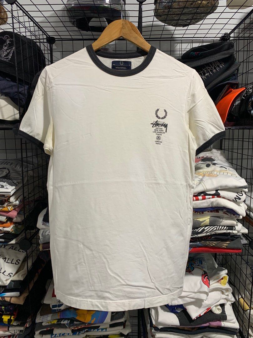 Stussy x fred perry on sale
