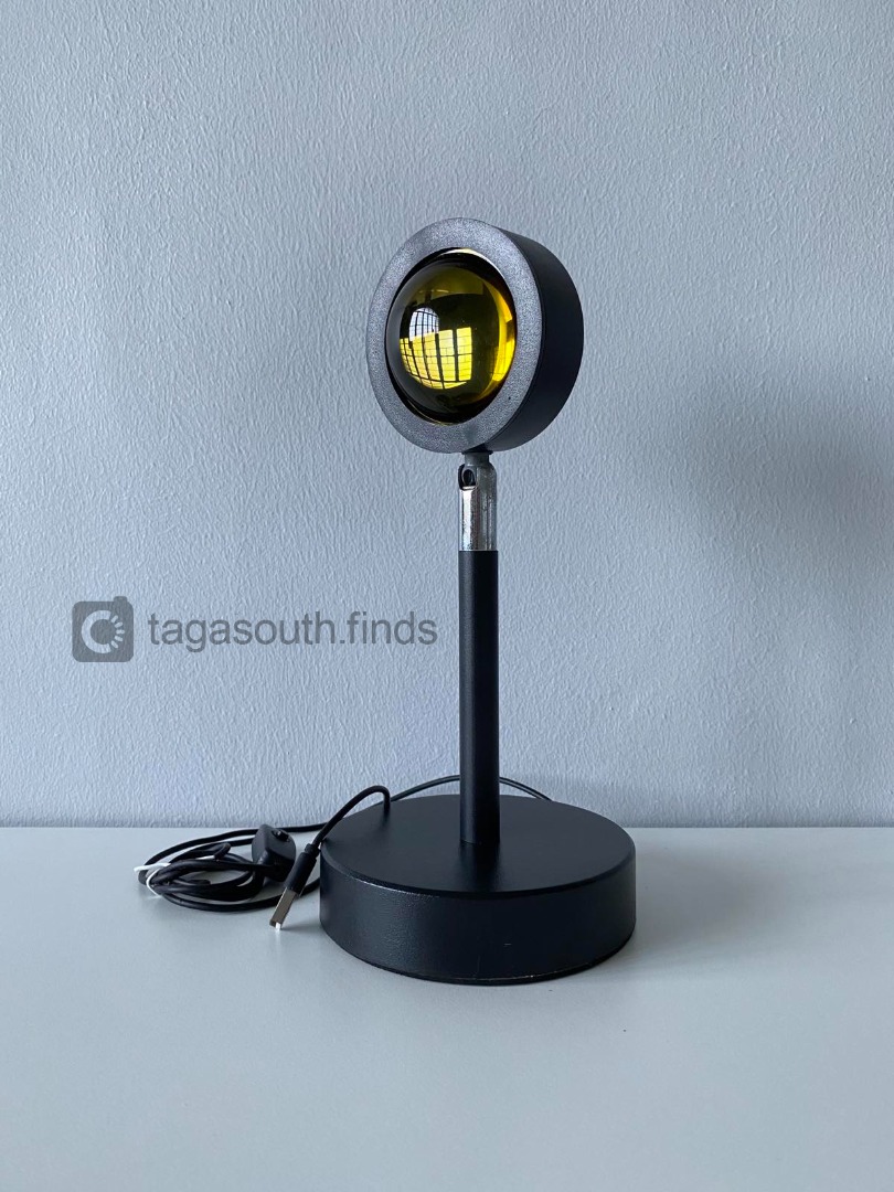 Sunset LED Projection Table Lamp, Furniture & Home Living, Lighting
