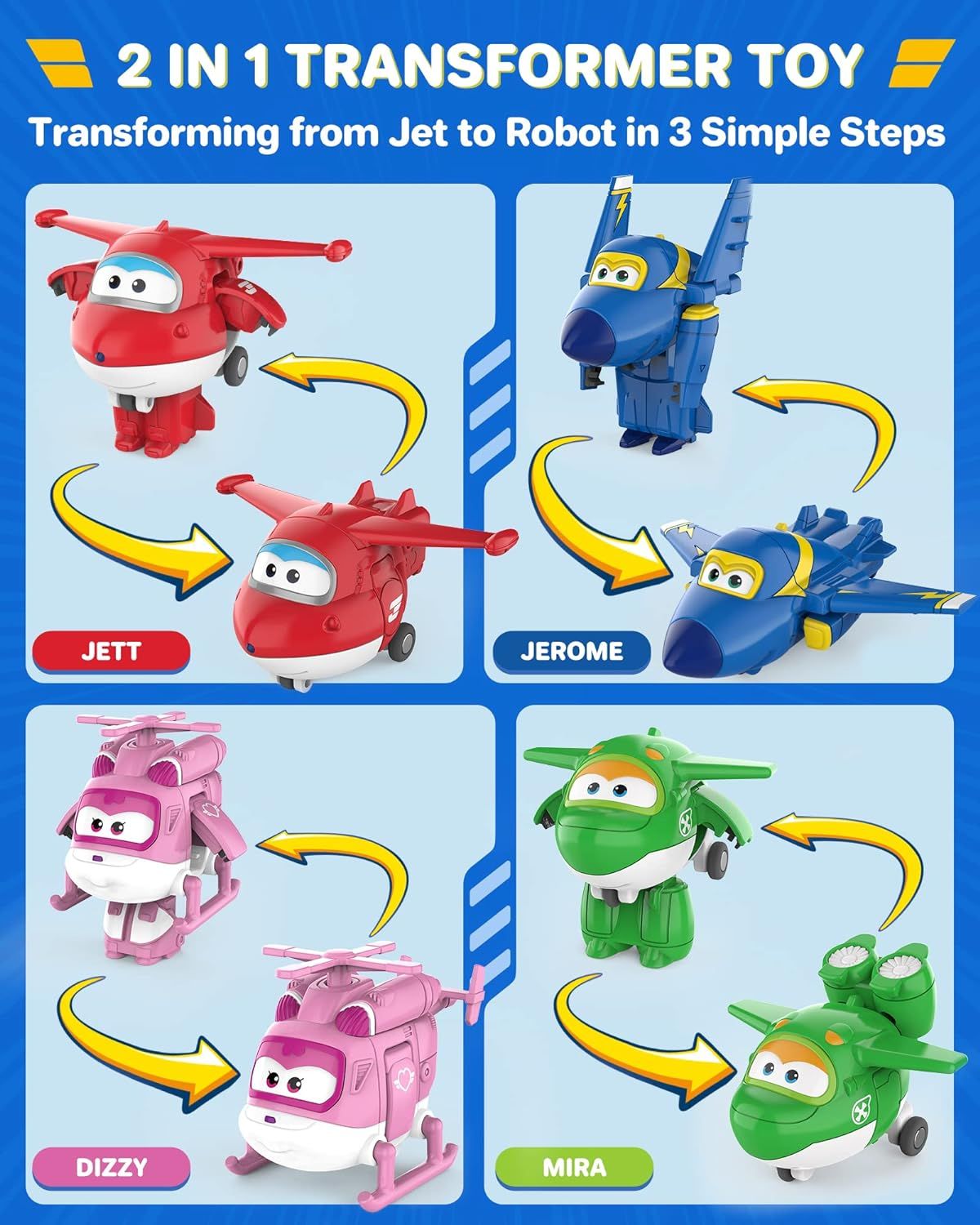 Super wings world airport crew collector pack cheap