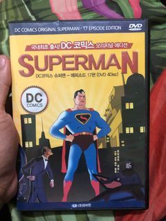 Superman animated series dvd pack