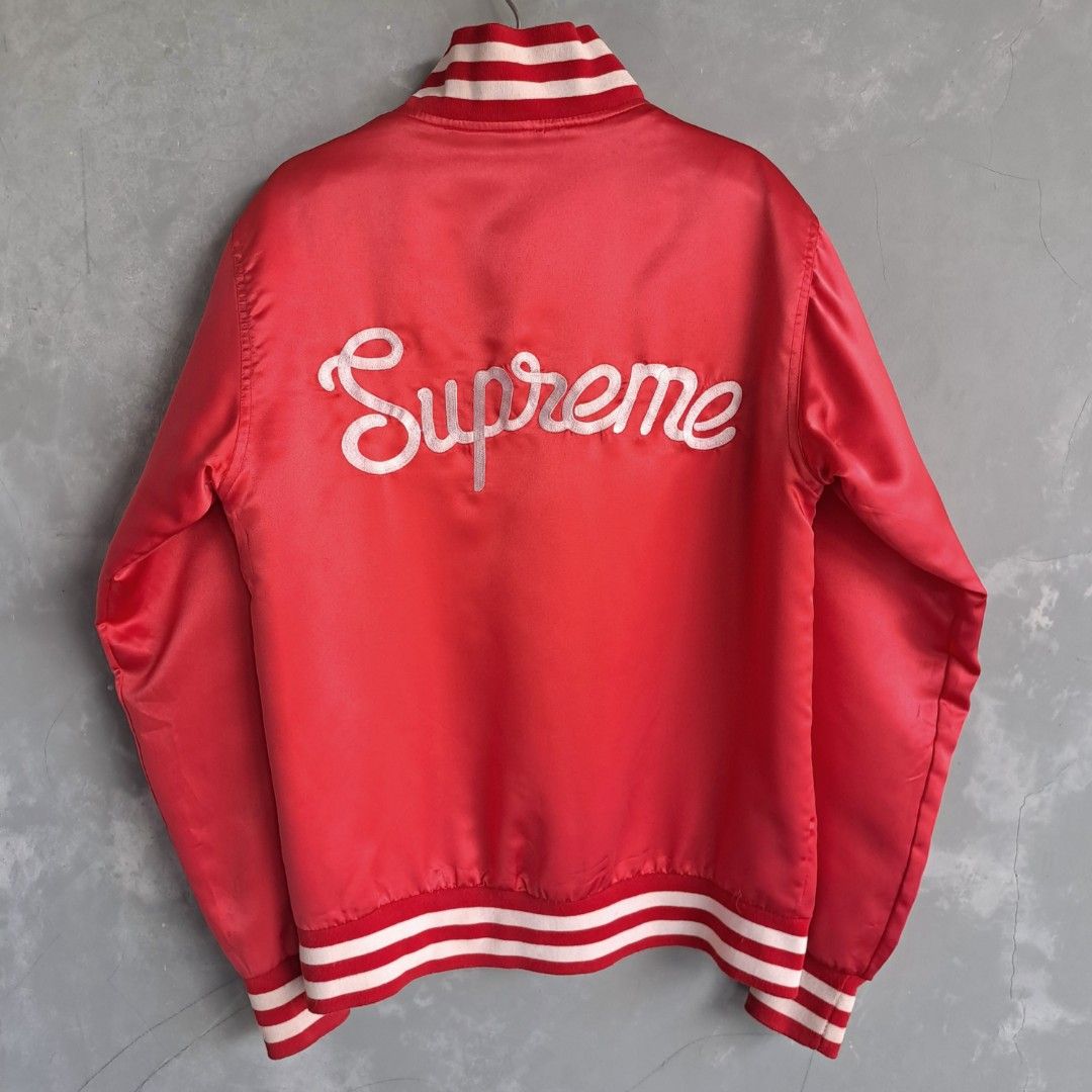 Supreme Crusaders varsity jacket NOT Have a good time carhartt comme des garcons maison martin margiela Bape noah wtaps issey miyake maison kitsune
