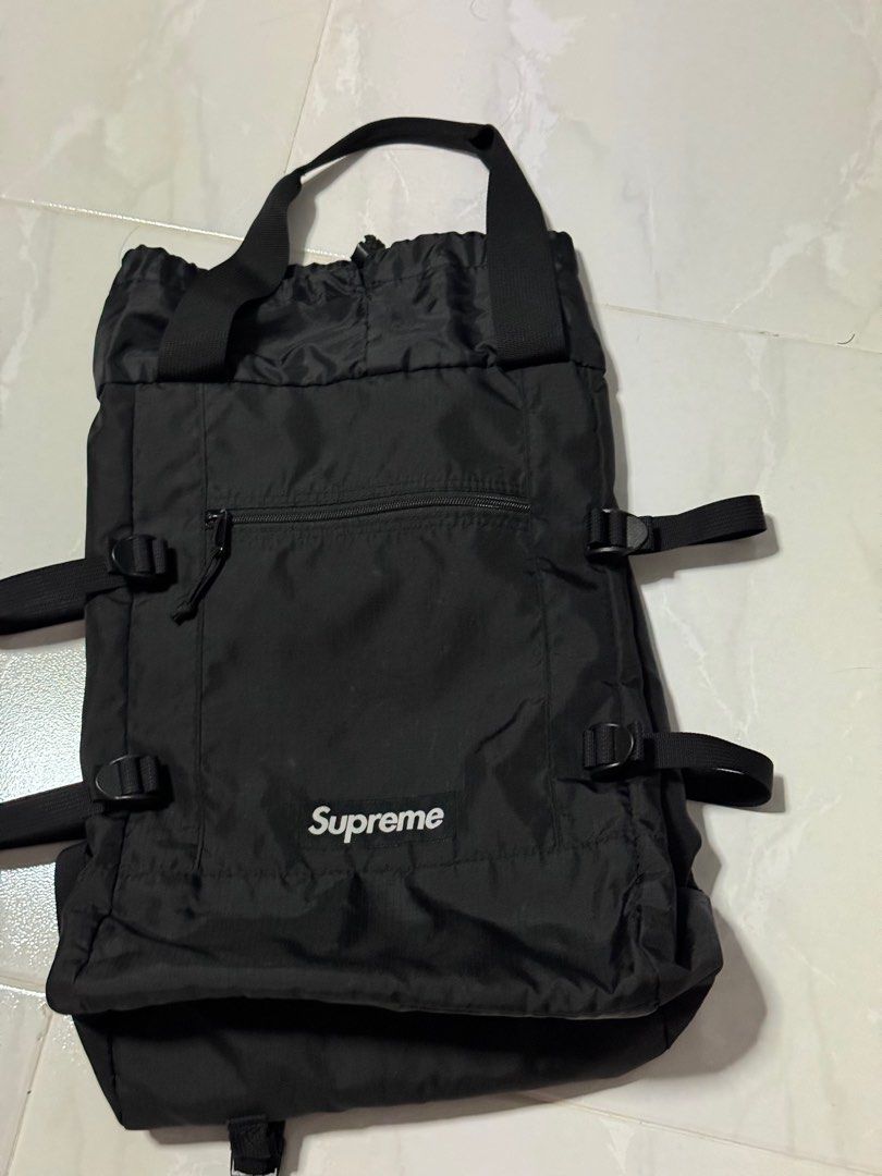 Supreme Tote backpack SS19 Men s Fashion Bags Backpacks on