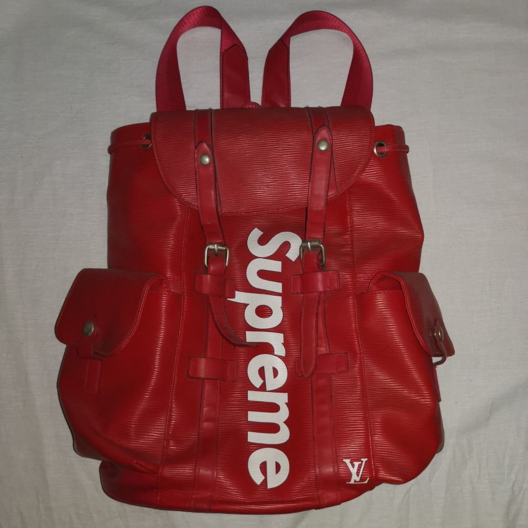 Supreme x 2025 louis vuitton backpack