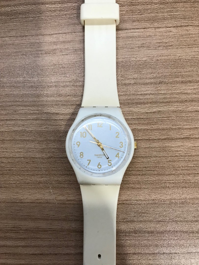 Swatch white hotsell bishop