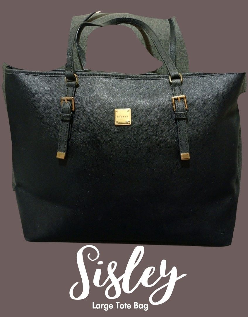 TAKE ALL BAGS!!! (Category: Luxury Bags & Wallets) located in Subic. Submitted by joannelima (Listing ID 1281401666, Image 2). Description: 🔥 DECLUTTERING S A L E 🔥 TAKE ALL‼️ Actual photo 💯 PRE-LOVED 💕 📍Sisley Tote Bag 📍Jovanni Tote Bag 📍Fashion Bag •No Rips! Just minor signs of normal usage. Has some dust stains but can be removed by wiping or washing✨.