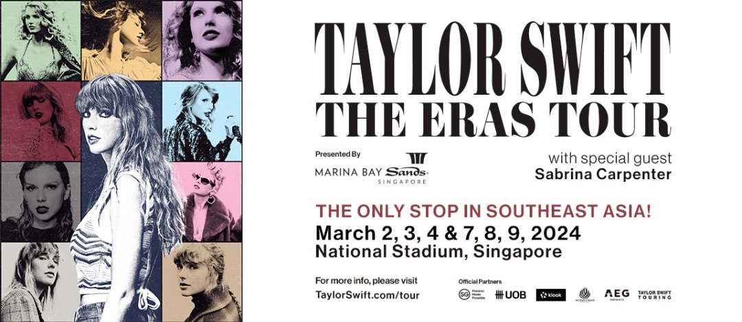 Taylor Swift | The Eras Tour @ National Stadium Singapore | March 7