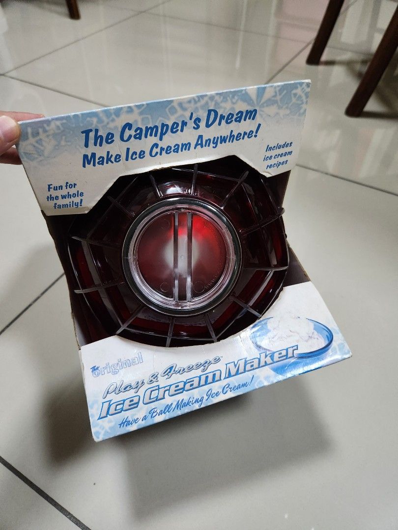 The camper s dream Ice Cream Maker Sports Equipment Hiking