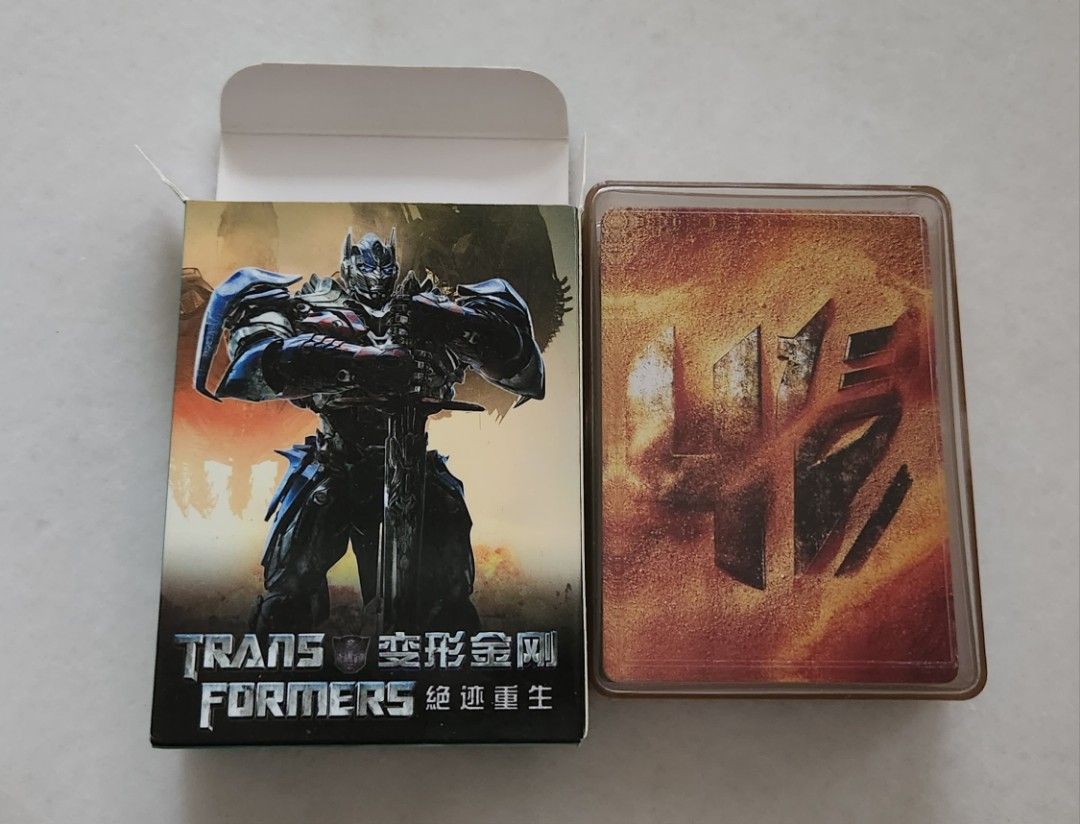 Transformer Playing cards, Hobbies & Toys, Toys & Games on Carousell