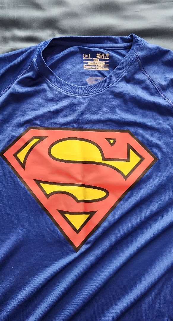 Under armour superman t shirt store