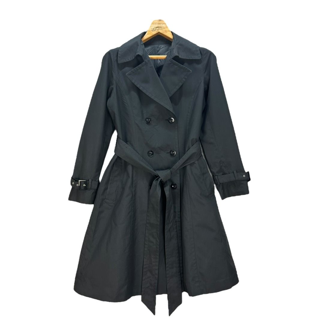 UNIQLO COTTON TRENCH COAT SIZE L DOUBLE BREASTED COAT COAT