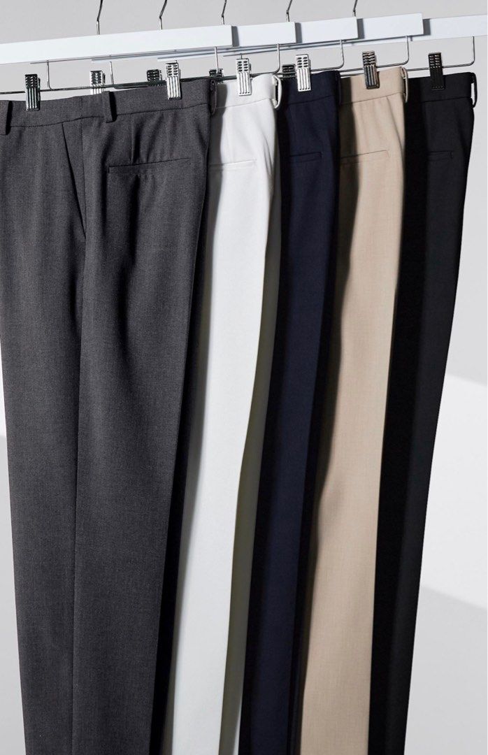 Uniqlo Smart Ankle Pants (Navy) (Category: Other Bottoms) located in Manila. Submitted by enapdl (Listing ID 1281391764, Image 2). Description: Uniqlo smart ankle pants in navy blue Size: Small Brand new with tag RFS: wrong size.