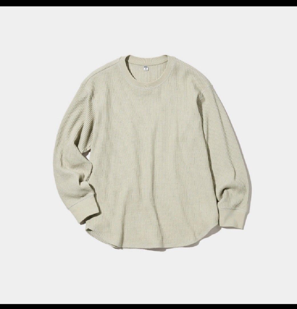 uniqlo waffle shirt women's