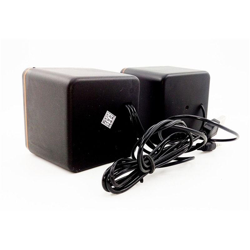 Small wired stereo speakers top