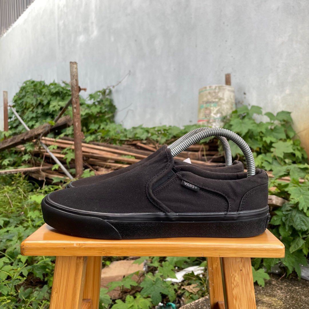 Black vans best sale 6.5