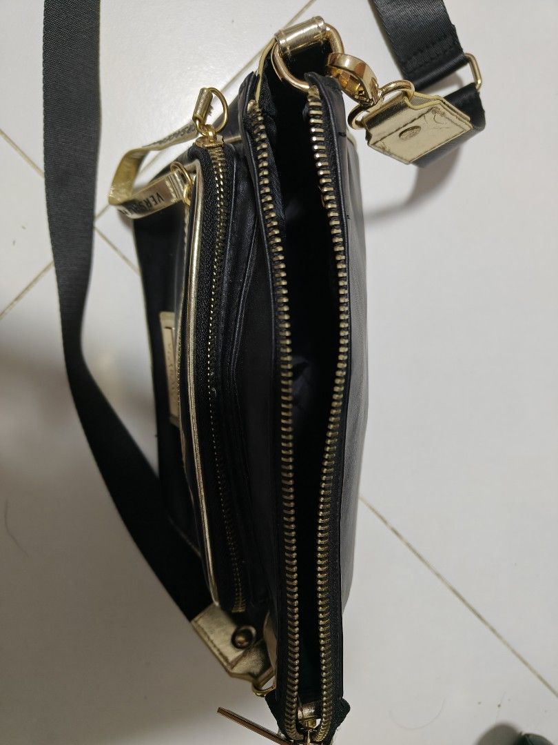 Versace parfums black bag deals