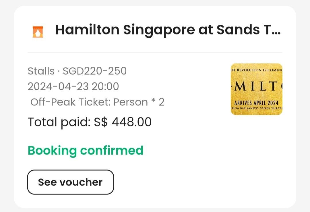 Hamilton on sale discount tickets