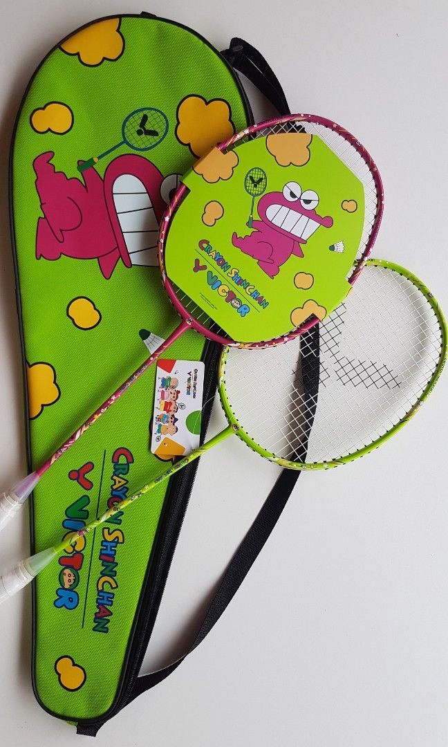 Victor Crayon Shinchan LTD Racket, Sports Equipment, Sports & Games ...