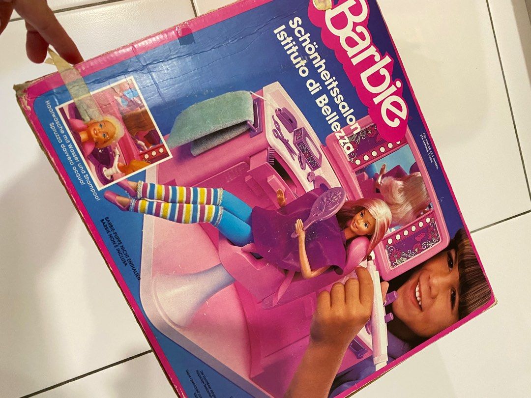 Vintage barbie beauty on sale salon