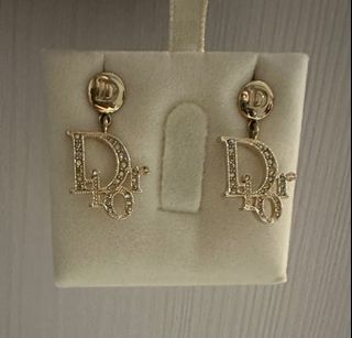 Dior oblique earrings sale