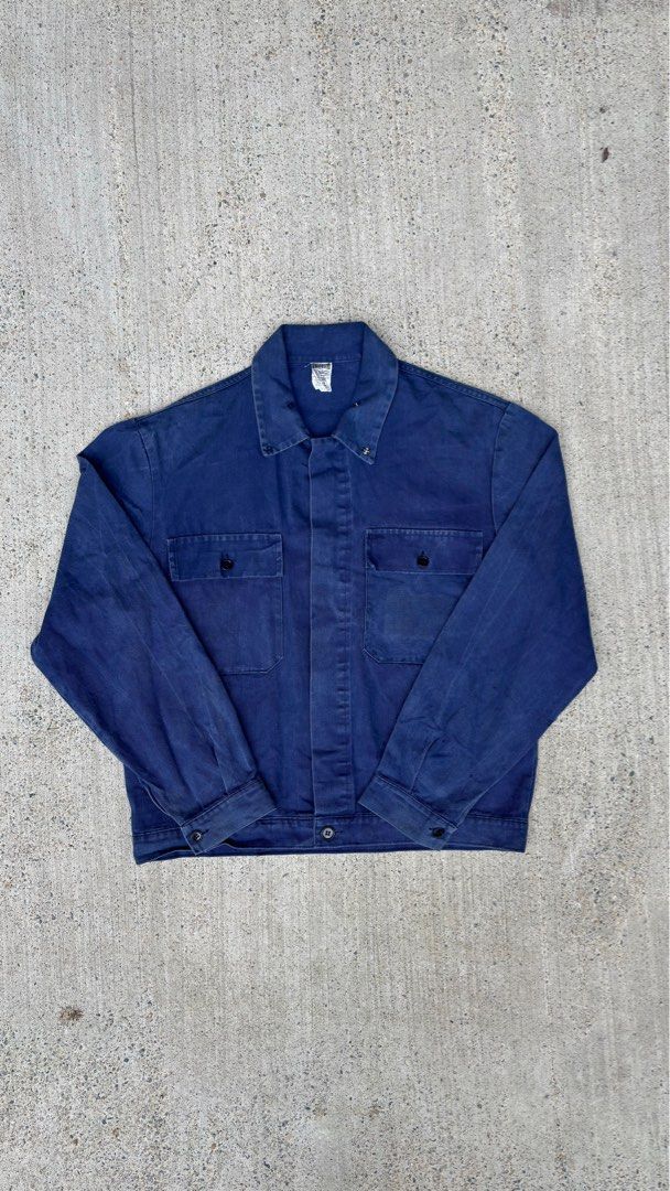 Vintage Uniform French Work Jacket Men s Fashion Coats Jackets
