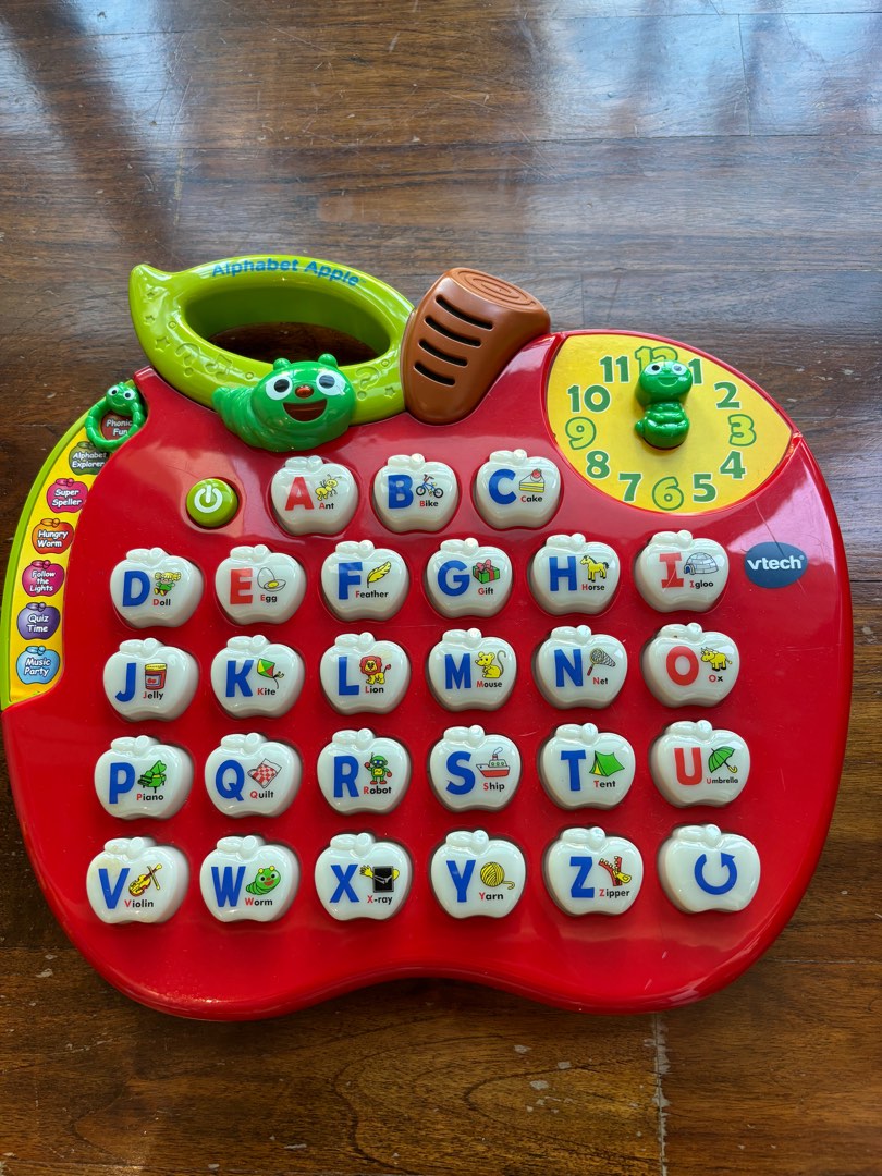 VTech alphabet Apple Babies Kids Infant Playtime on Carousell
