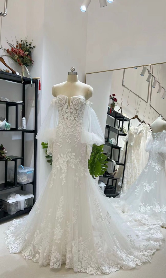 Marriage gown clearance