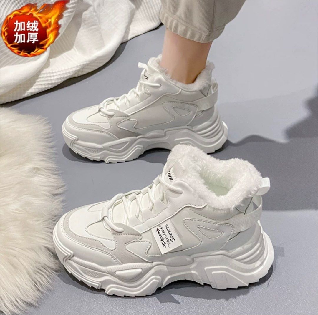 White hotsell winter sneakers