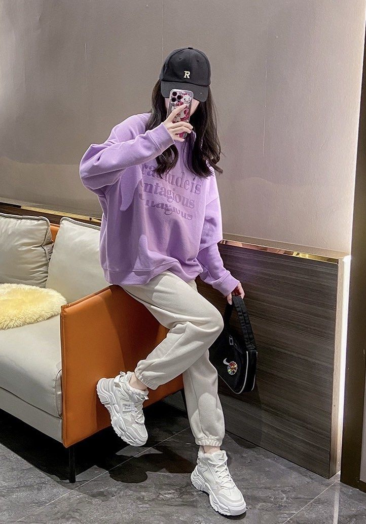 White Fleece Sneakers for Winter Autumn