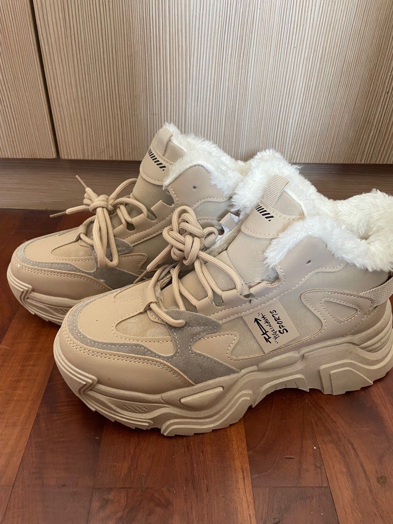 Fuzzy shoes for winter hotsell