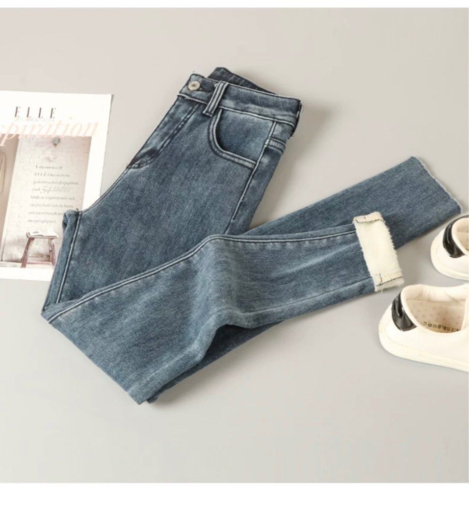 Warm hot sale jeans womens