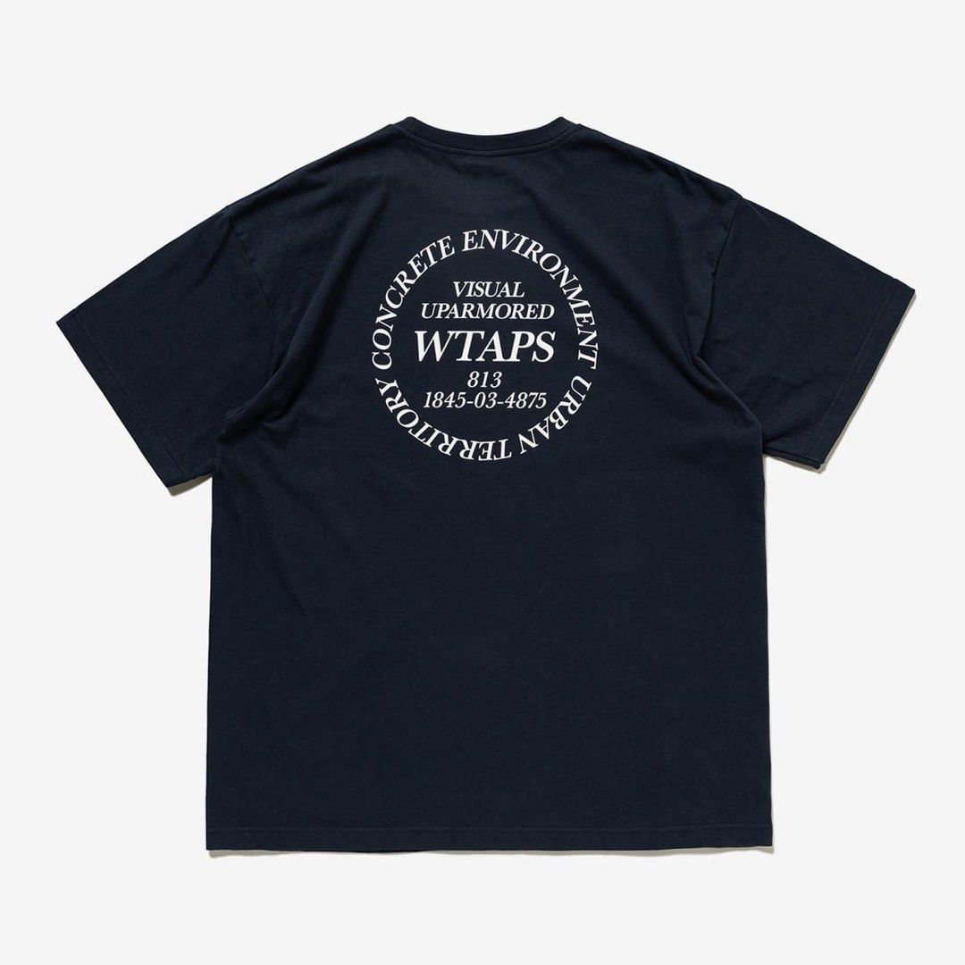 WTAPS INGREDIENTS / SS / COTTON NAVY 02, 男裝, 上身及套裝, T-shirt