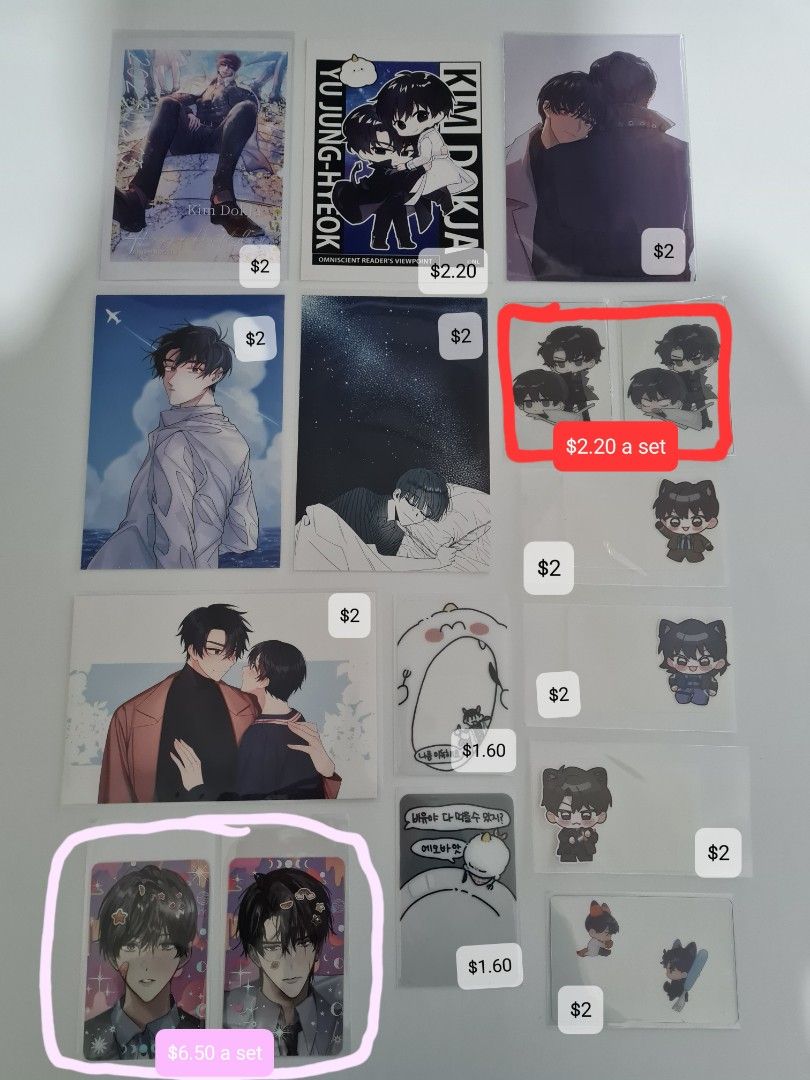 [WTS] ORV (Omniscient Reader Viewpoint) Fanmade artprints and clear ...