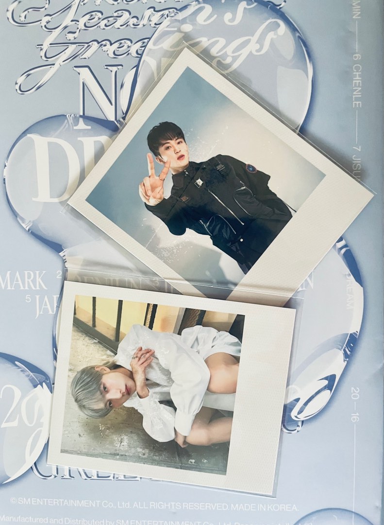 WTT NCT Dream NCT 127 Seasons greetings special polaroid, Hobbies