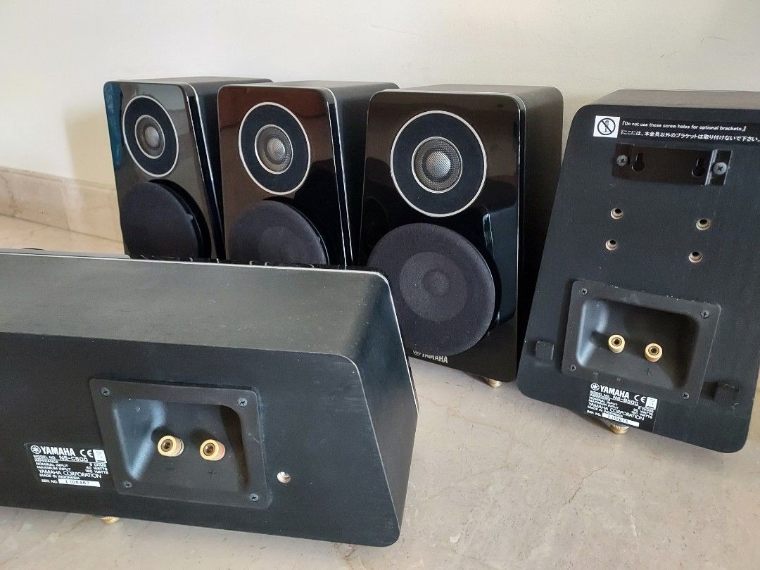 Yamaha Speakers NS-B500 + NS-C500, Audio, Soundbars, Speakers ...
