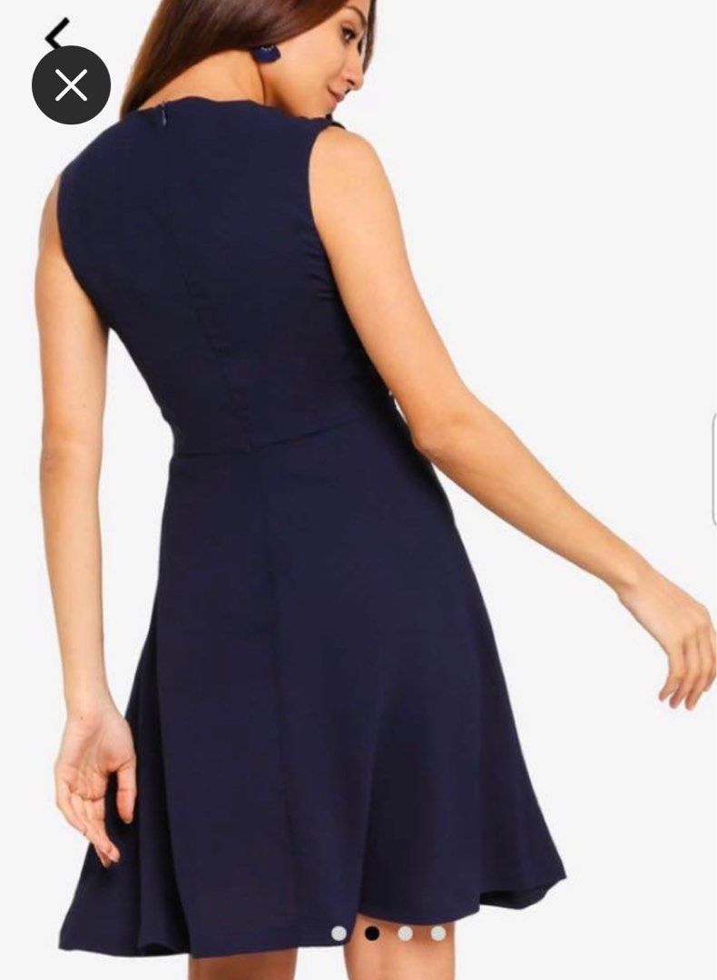 Zalora fit and outlet flare dress