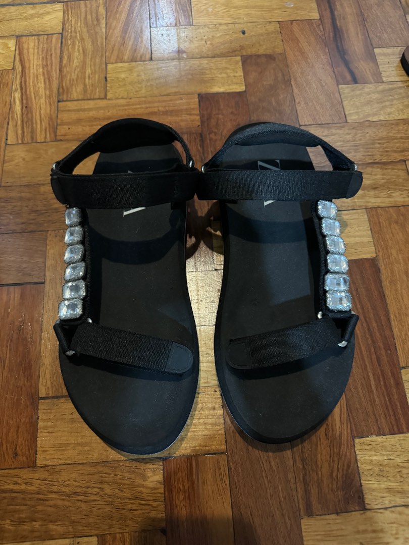 Zara bejewelled sandals hotsell