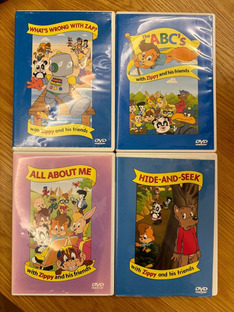 Zippy and me dvd, 興趣及遊戲, 音樂、樂器& 配件, 音樂與媒體