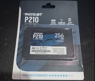 256GB SSD Patriot Solid State Drive