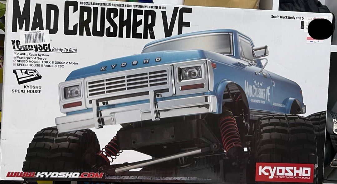 Kyosho mad crusher electric deals