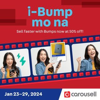 🤩 Sell faster with BUMPS now at 50% off!
