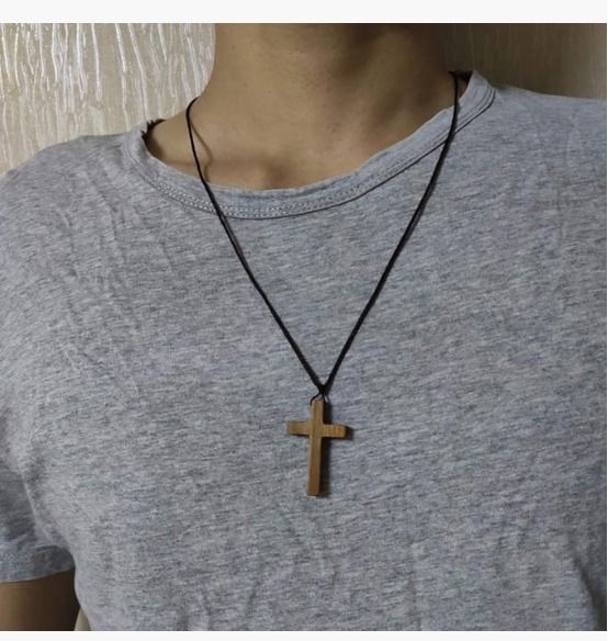 Children's cross sale necklace boy