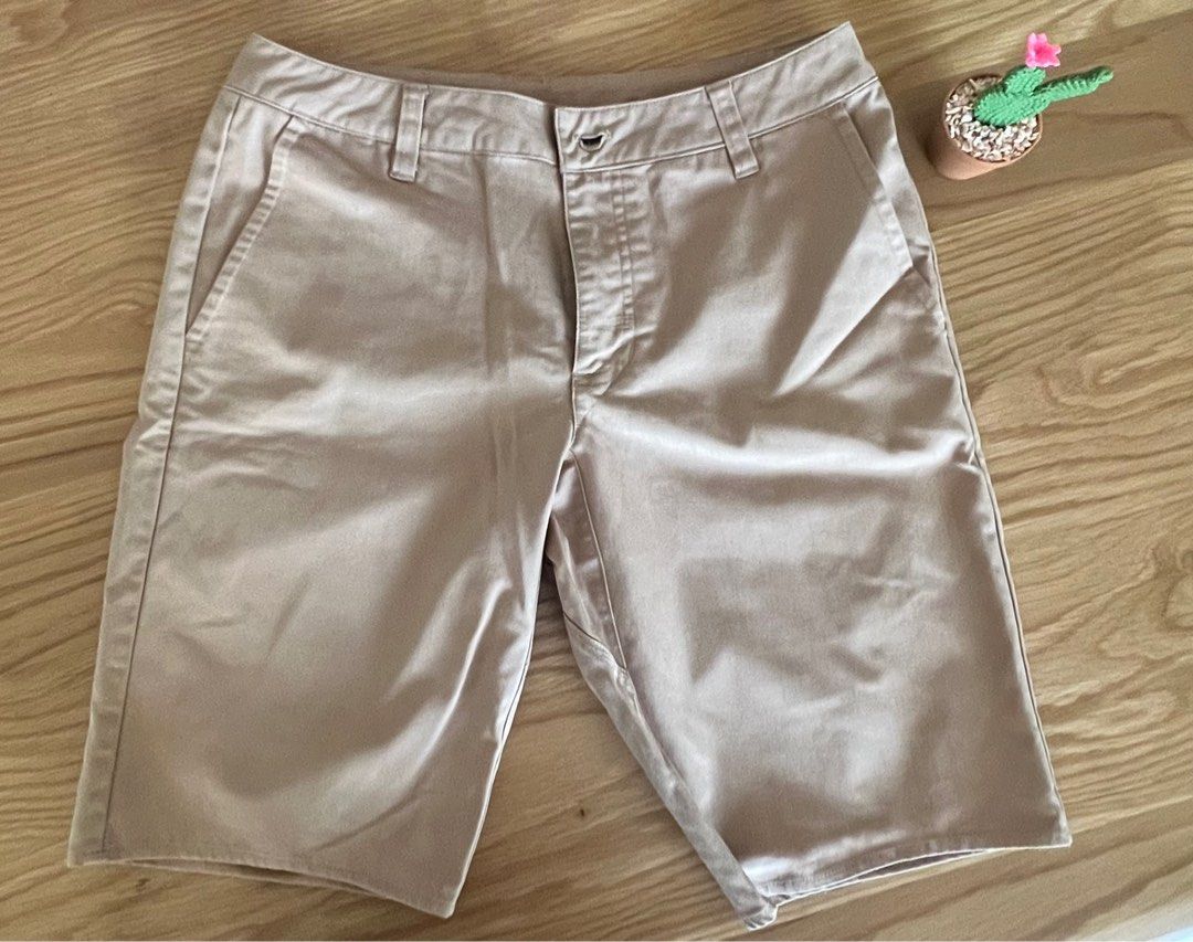 Adidas beige chino shorts Men s Fashion Bottoms Shorts on Carousell