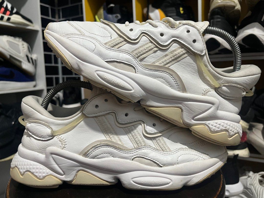 Adidas Ozweego leather Men s Fashion Footwear Sneakers on Carousell