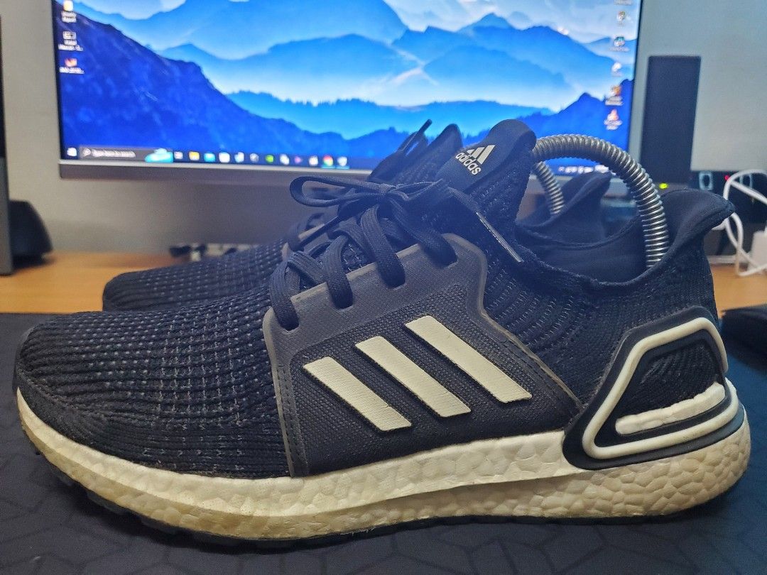 Adidas Ultra Boost 19 U Black White Men s Fashion Footwear