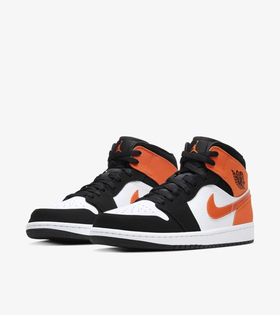 Air jordan 1 mid black starfish best sale