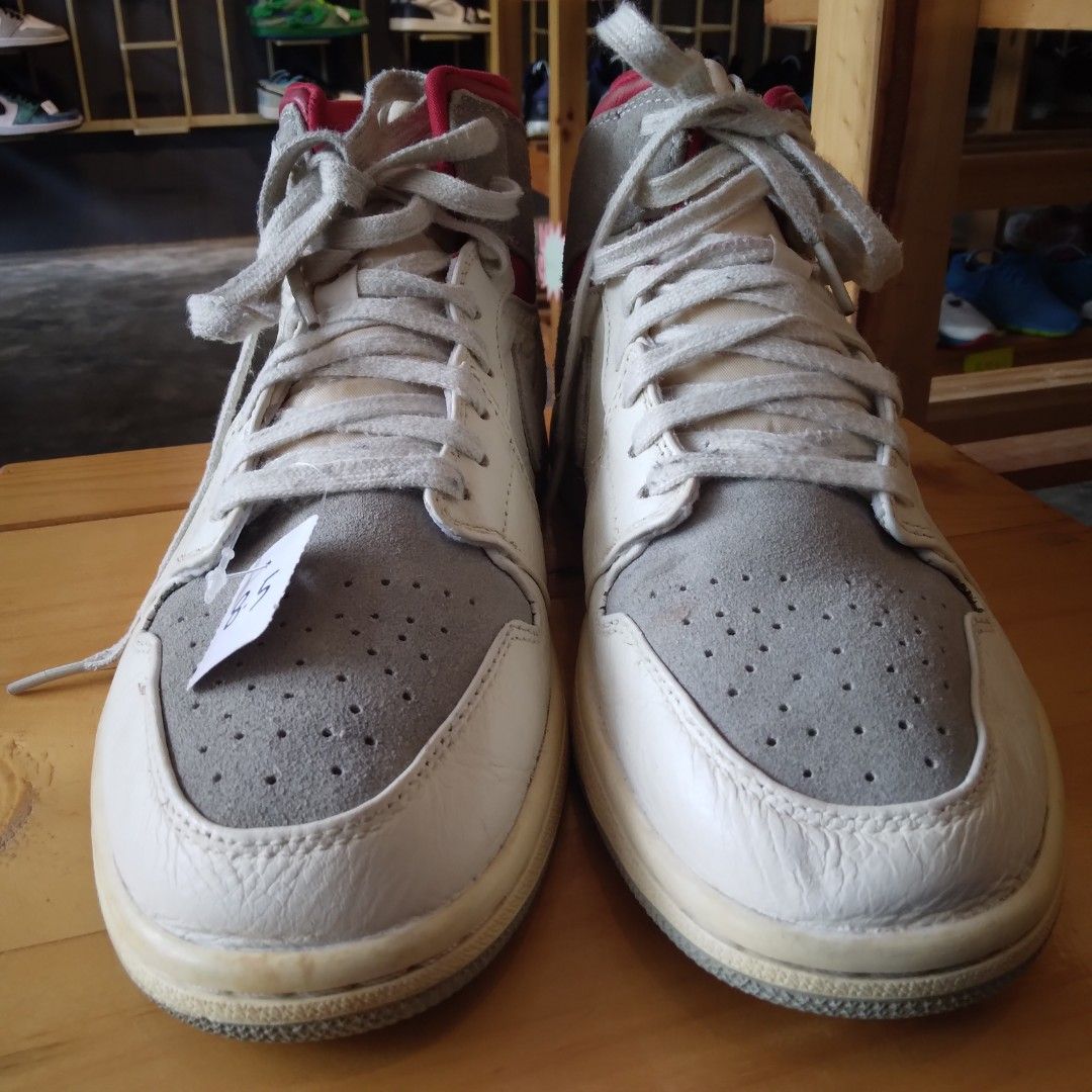 AIR JORDAN 1 MID PREMIUM Men s Fashion Footwear Sneakers on Carousell