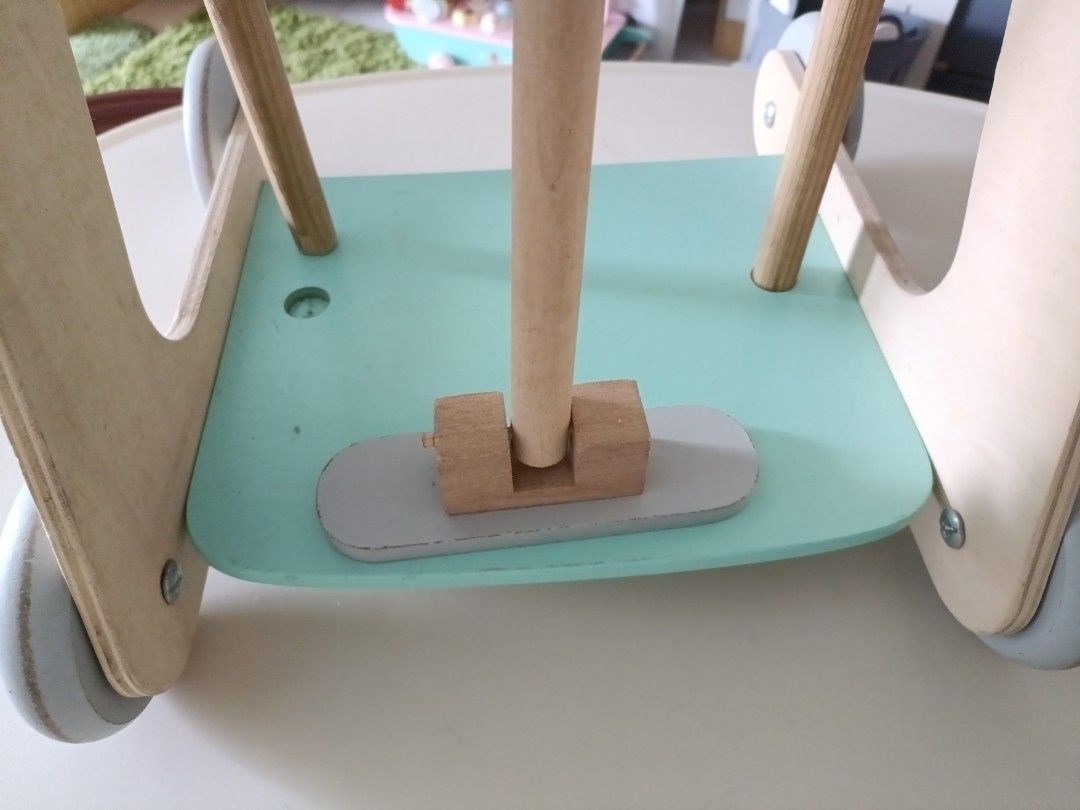 Kmart wooden cleaning trolley hot sale
