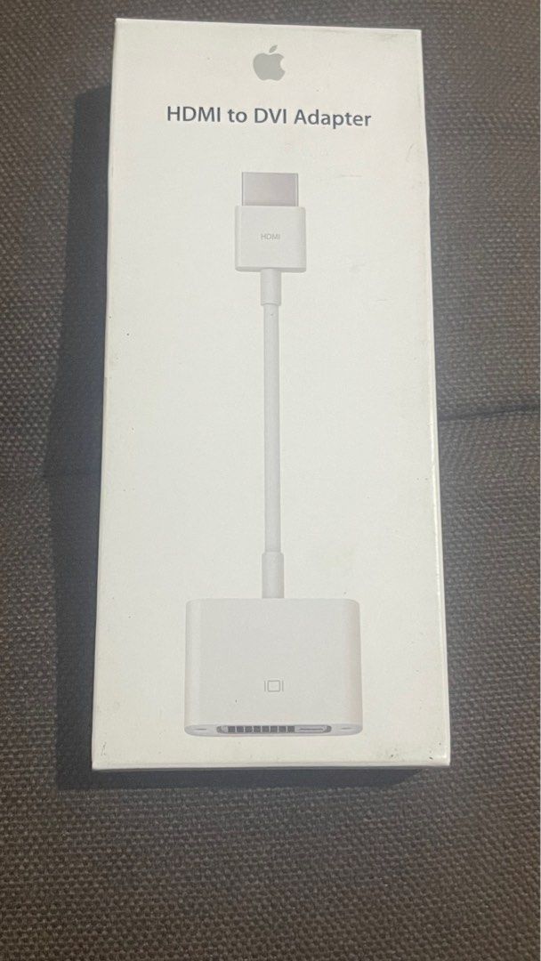 Apple HDMI to DVI Adapter (Category: Cables & Adaptors) located in Quezon City. Submitted by yeng20 (Listing ID 1281551098, Image 1). Description: .