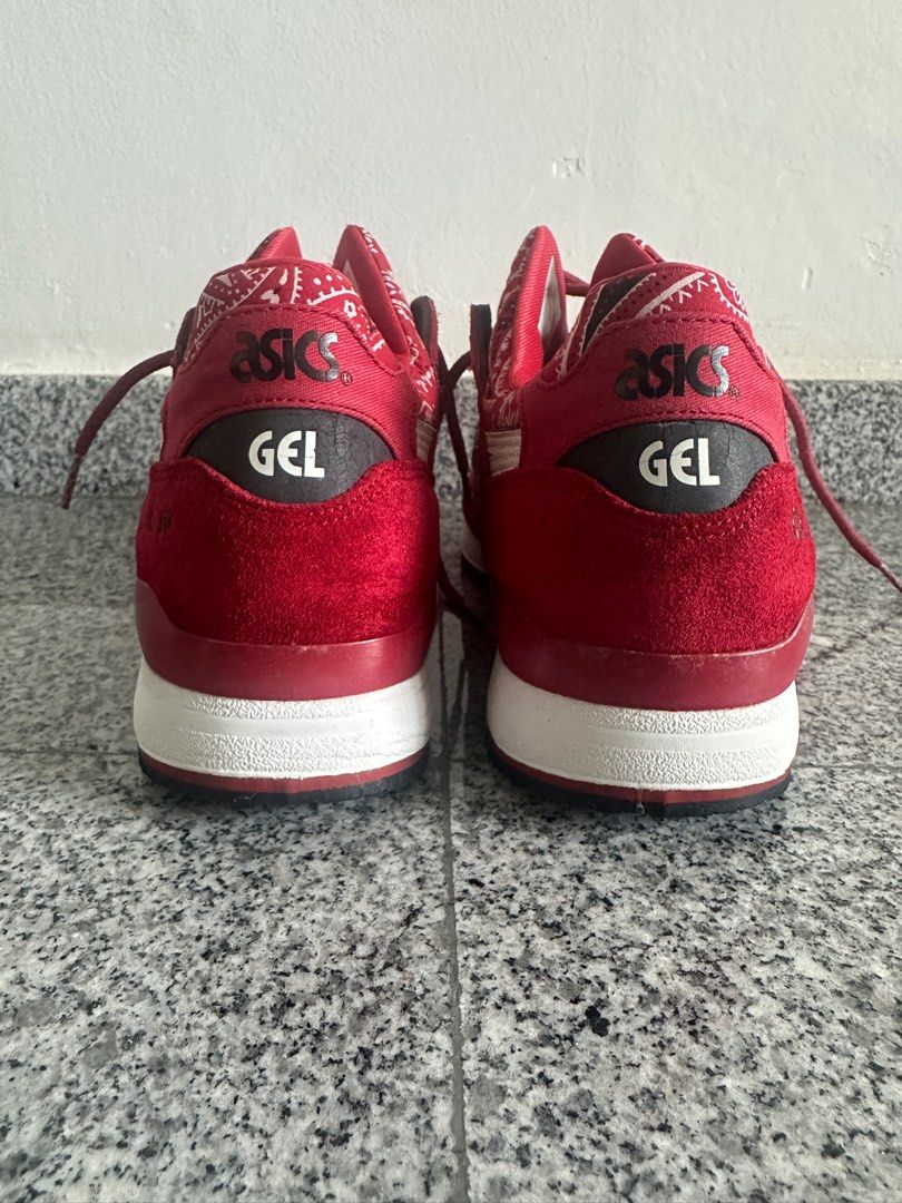 Asics red bandana top